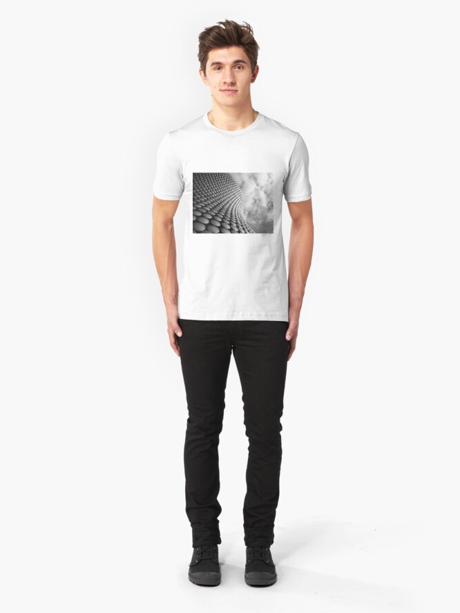 Alternate view of Clouds and Circles Slim Fit T-Shirt