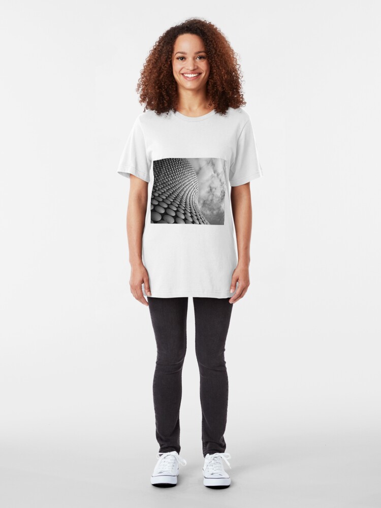 Alternate view of Clouds and Circles Slim Fit T-Shirt