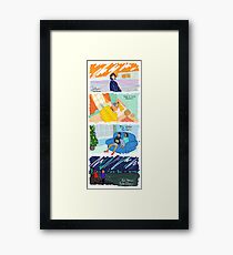 Four Stories Framed Print