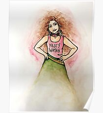 Böse Frau Poster