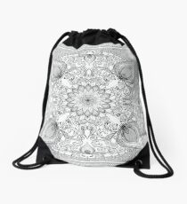 DROP - White Drawstring Bag