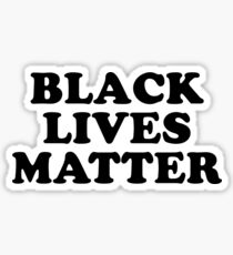 SCHWARZ LEBT MATERIE Sticker