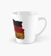 Deutsch Flagge - Vintage... Tasse (groß)