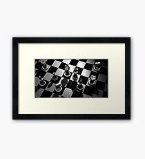 Chess Board Game Framed Print