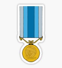 Knitting medal Sticker