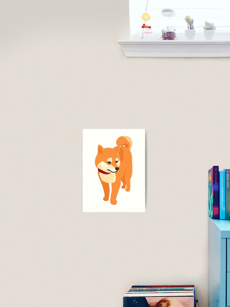 Shiba Inu 3 Art Print