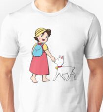Heidi und litle Ziege Slim Fit T-Shirt