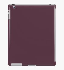 minimalistischer Burgunder Wein Sangria dunkle Pflaume lila Feige iPad-Hülle & Klebefolie