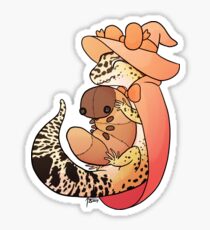 Leopard Gecko: Yuna Sticker