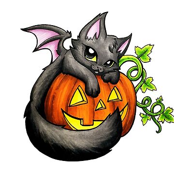 Artwork thumbnail, Halloween Kitty by bgolins