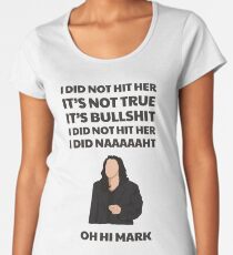 Room I did not hit her Women's Premium T-Shirt