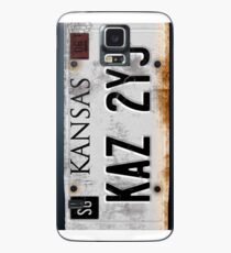 Übernatürliches Nummernschild Hülle & Klebefolie für Samsung Galaxy