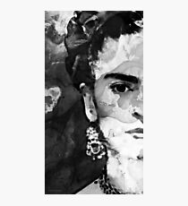 Black And White Frida Kahlo by Sharon Cummings Photographic Print