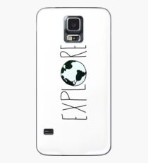 Erkunde den Globus Hülle & Skin für Samsung Galaxy