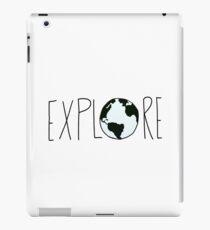 Erkunde den Globus iPad-Hülle & Klebefolie