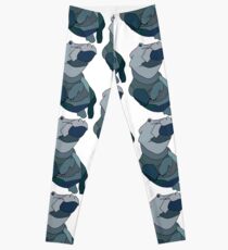 Legging Etiqueta engomada de Fiona The Hippo