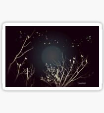 Firefly Moon Sticker