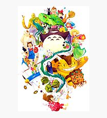 Childhood Memories Collage Photographic Print