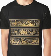 Spiel aus Gold Grafik T-Shirt