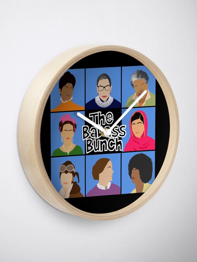 Alternate view of Badass Bunch Clock