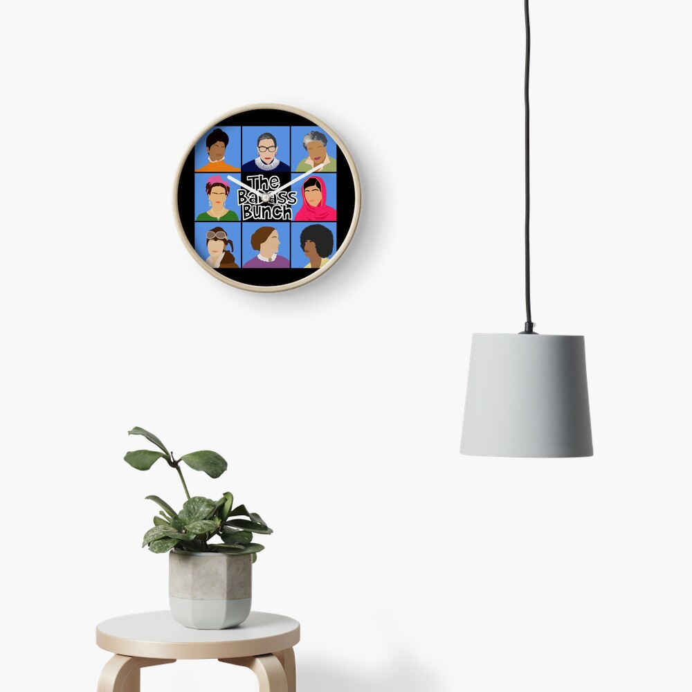 Badass Bunch Clock