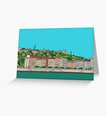 Fourvière of Lyon Greeting Card