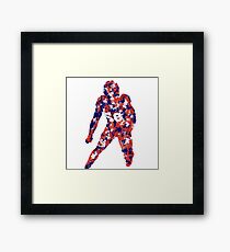 Splatter Von Framed Print