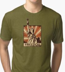 BARISTA FREEDOM! Tri-blend T-Shirt