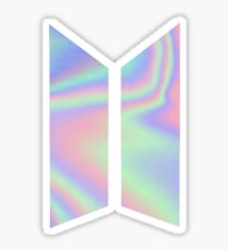 Pegatina BTS LOGO - HOLO