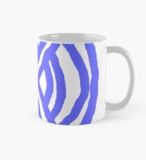 X Marks the Spot periwinkle blue Mug