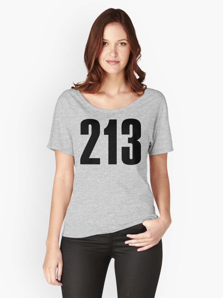 Download "213 Los Angeles | Phone Area Code Shirts" Women's Relaxed ...