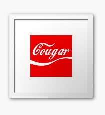 COUGAR Framed Print