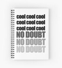 Brooklyn Nine Nine - Cool cool cool Spiral Notebook