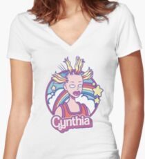 Cynthia Doll Women's Fitted V-Neck T-Shirt