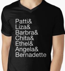 Broadway Divas (white) Men's V-Neck T-Shirt