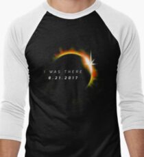 Total Solar Eclipse August 21 2017 Men's Baseball ¾ T-Shirt