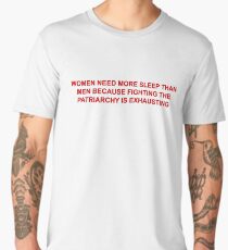 women need more sleep Men's Premium T-Shirt
