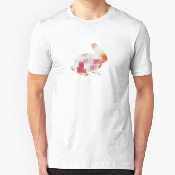 Tea Time Bunny Slim Fit T-Shirt