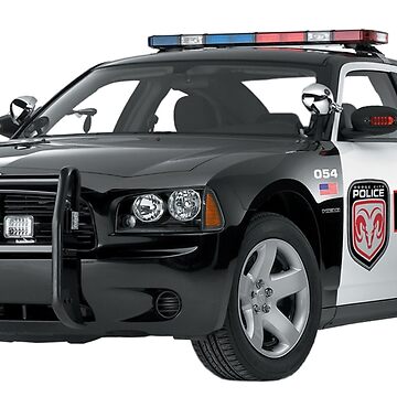 Autoaufkleber Police Car Design-Set