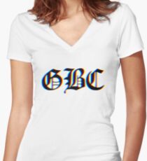 gothboiclique Women's Fitted V-Neck T-Shirt