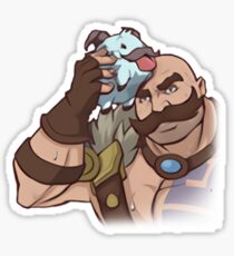 Braum Sweat Sticker Sticker