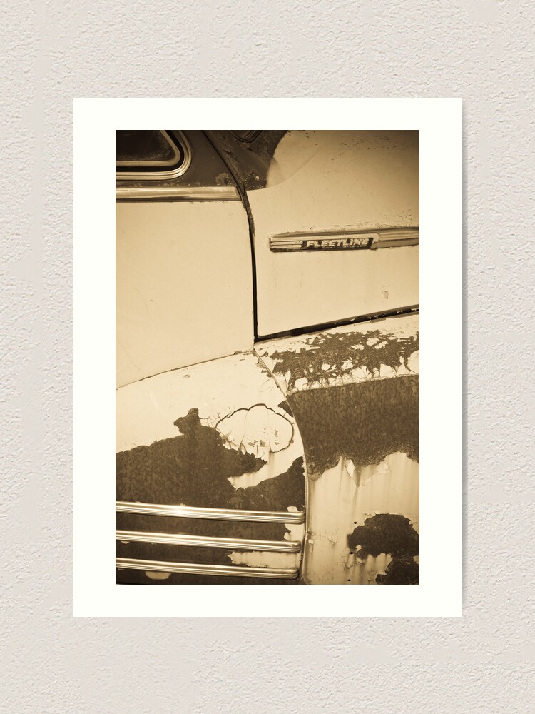 Alternate view of Chevrolet Fleetline (Alan Copson © 2007) Art Print