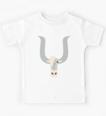 Letter Y // Animal Alphabet // Yak Monogram Kids Tee