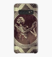 Hannibal: Dancing Skull + Skeleton Mosaic Case/Skin for Samsung Galaxy