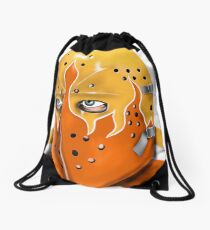 Philadelphia Hockey Goalie Mask Drawstring Bag