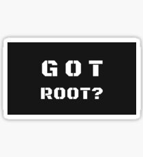 Got Root? Sticker