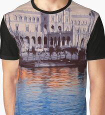 Reflections of Seville, Plaza de Espana Graphic T-Shirt
