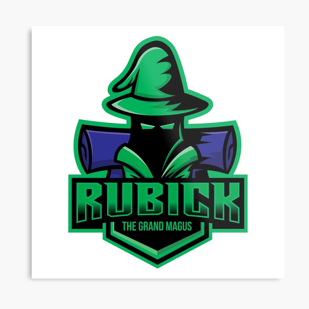 Rubick The Grand Magus Dota2 Hero Metal Print