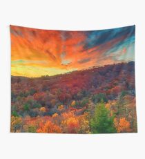 Autumn in North Carolina Wall Tapestry