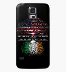 Amerikanisch mit irischen Wurzeln angebaut Hülle & Skin für Samsung Galaxy